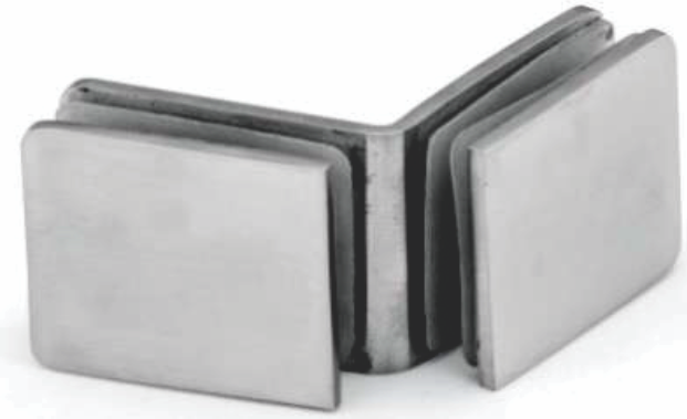 GLASS TO GLASS 135 DEGREE CONNECTOR